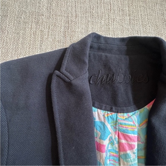 CHUBBIES Navy Blue Blazer/Sport Coat - Picture 3 of 13